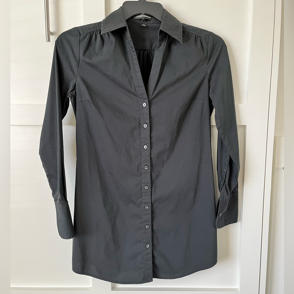 Express Button-down Shirt Tunic 👀